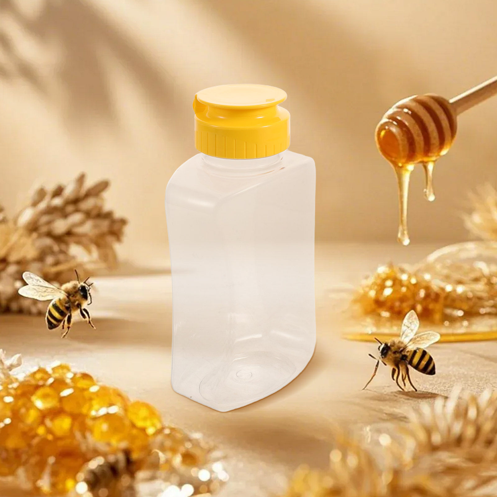 4Pcs Honey Squeeze Bottles Pla - Reusable Bottle review and price