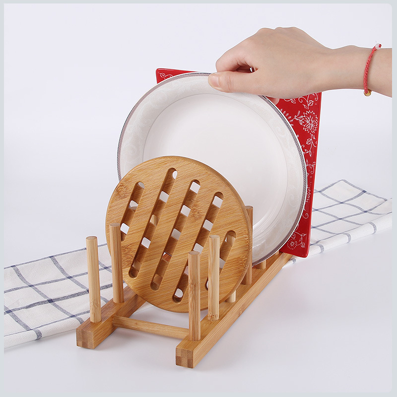 Kitchen Drainer Rack Dish Pot  - Bamboo Cutlery review and price