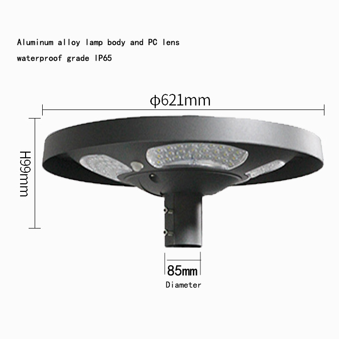 Waterproof IP65 UFO Solar LED  - Solar Garden Light review and price