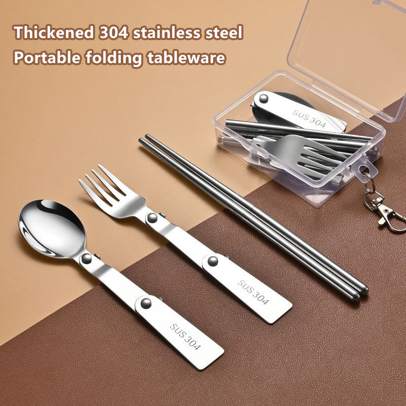 1PC/3PCS Stainless Steel Porta - Bamboo Cutlery review and price