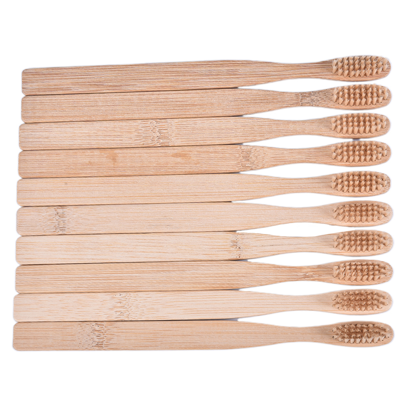 10pcs/oral Natural Bamboo Fibr - Bamboo Toothbrush review and price