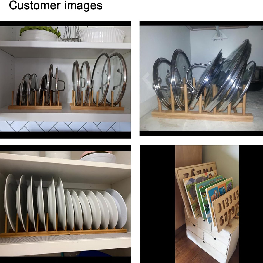 1pcs/2pcs Bamboo Dish Rack, Pl - Bamboo Cutlery review and price