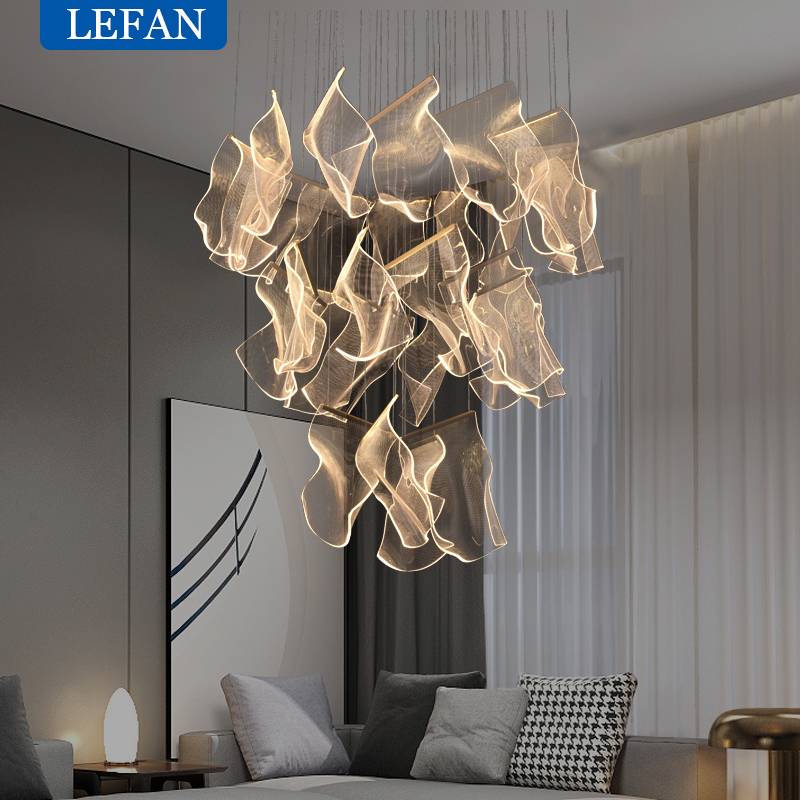 Light Guide LED Modern Chandel - Sustainable Living Guide review and price