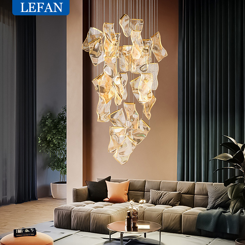 Light Guide LED Modern Chandel - Sustainable Living Guide review and price