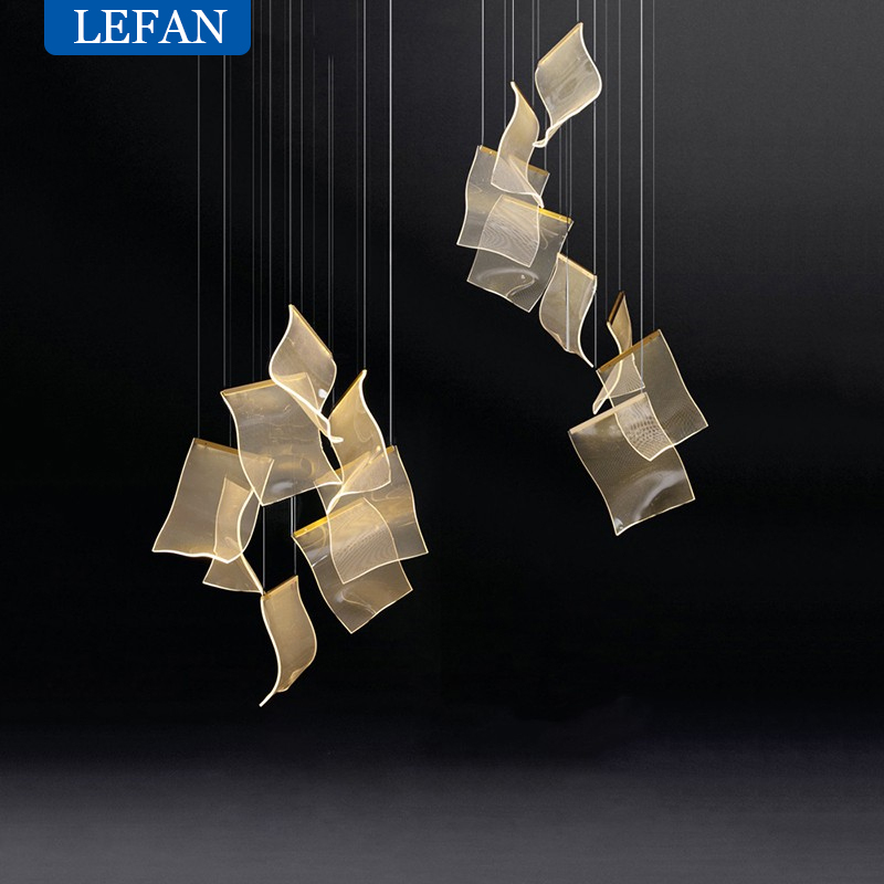 Light Guide LED Modern Chandel - Sustainable Living Guide review and price
