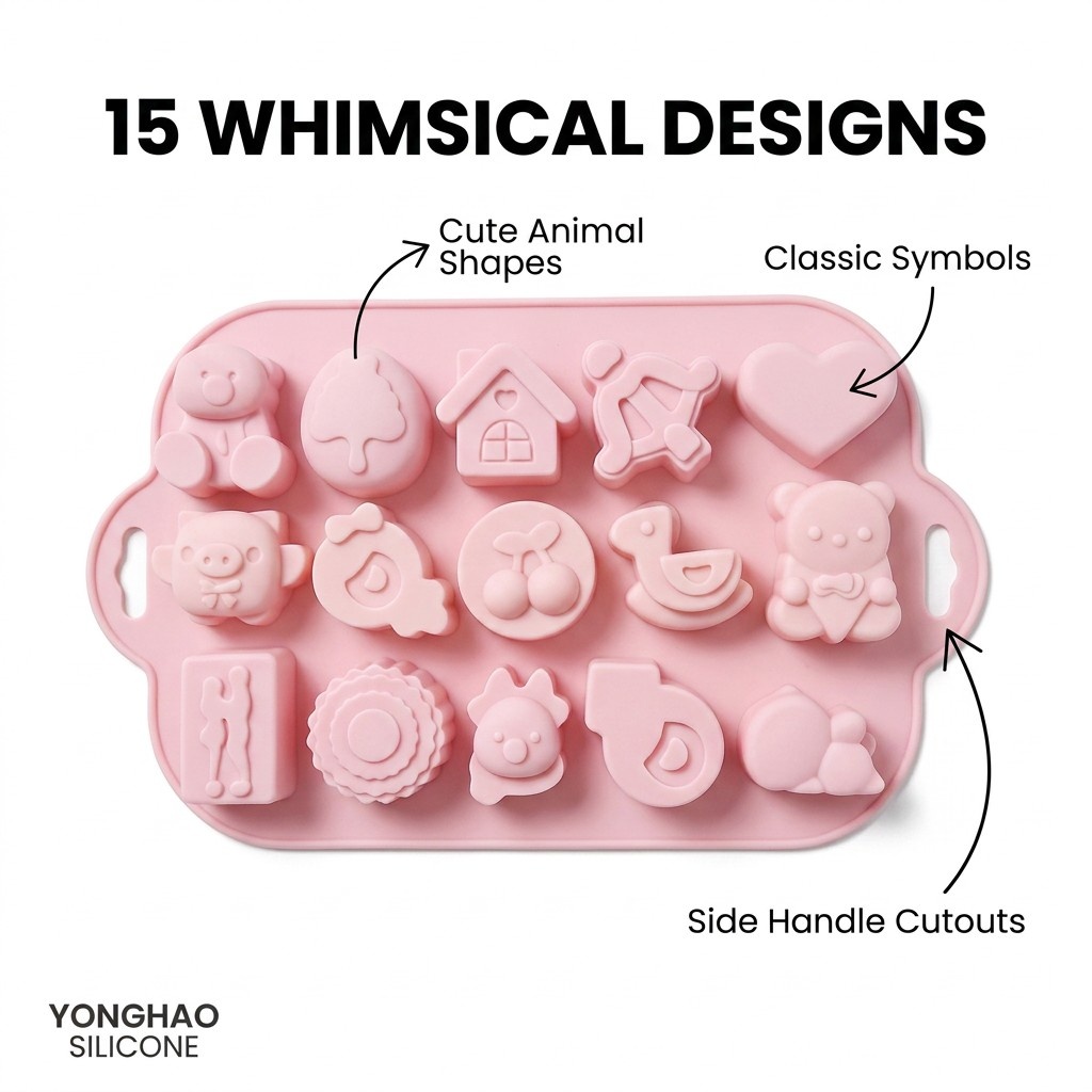15 Cavity Mixed Cartoon Silico - Eco Soap review and price