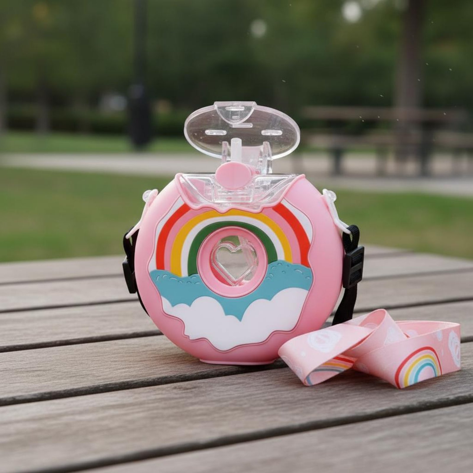 Donut Water Bottle Leak-Resist - Reusable Bottle review and price