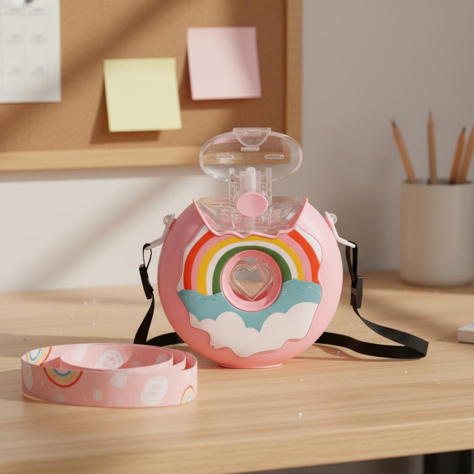 Donut Water Bottle Leak-Resist - Reusable Bottle review and price