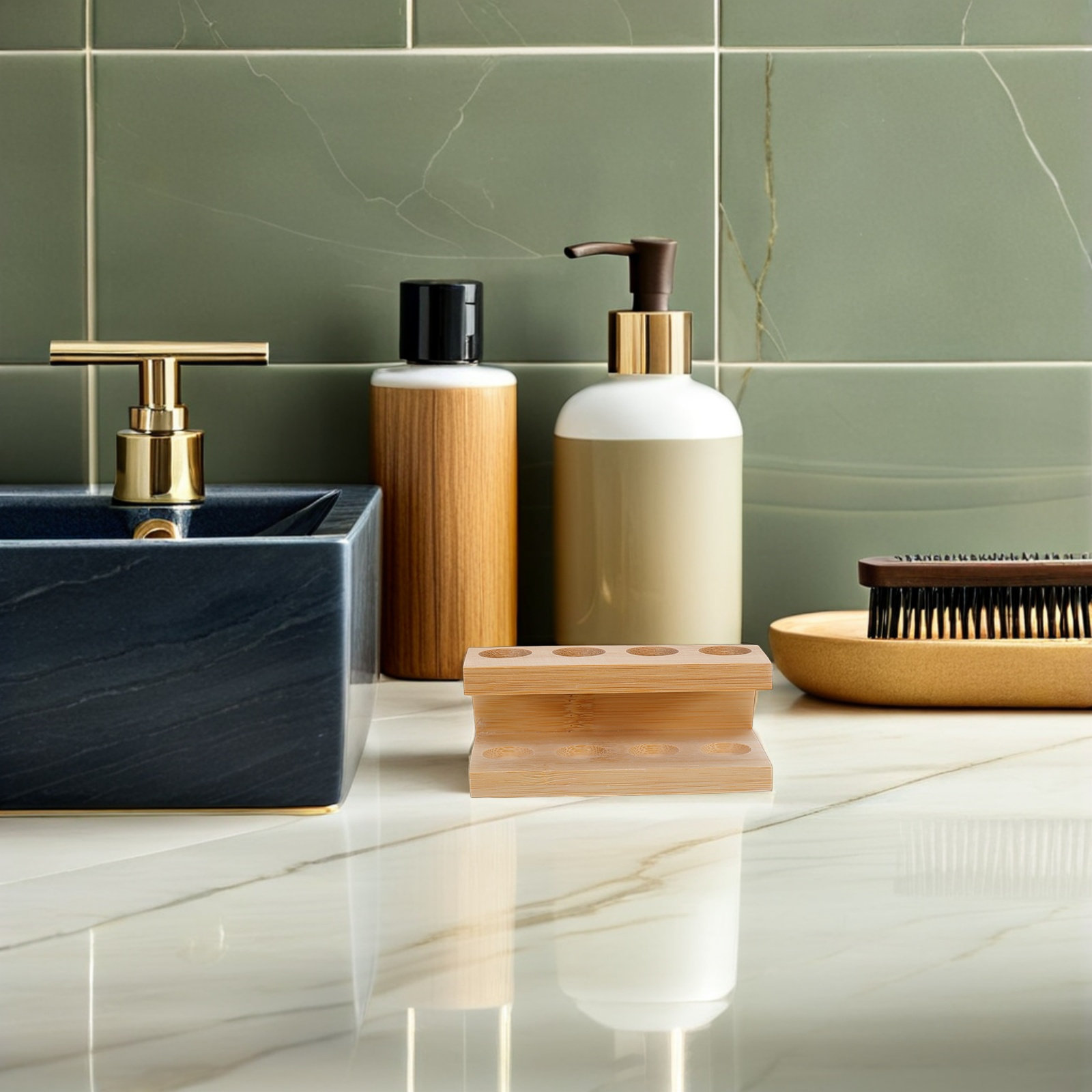 Bamboo Toothbrush Head Holder  - Bamboo Toothbrush review and price